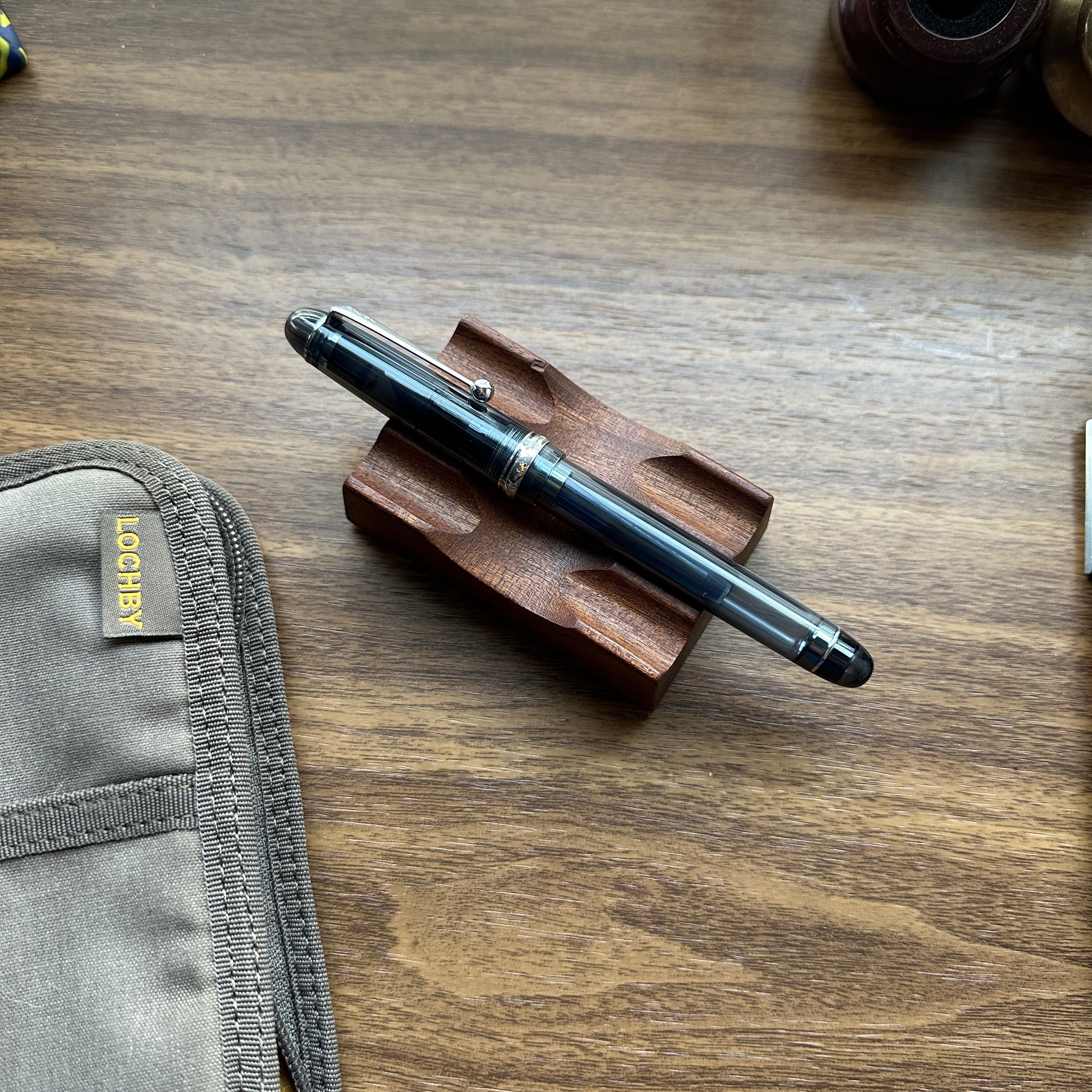 Pilot Custom 74 Fountain Pen NIBS SIZE [M] Black 14 karat Gold Rhodium nibs image 3