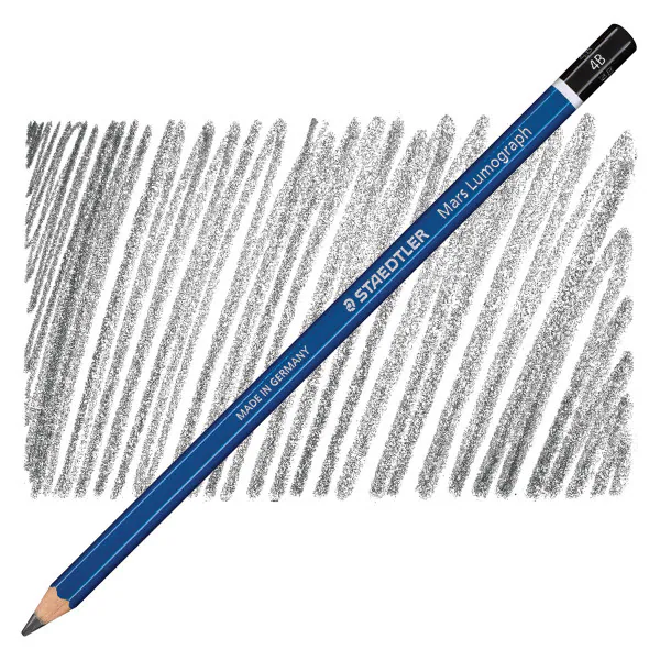 Staedtler Mars Lumograph 4B Pencil MADE IN GERMANY image 3