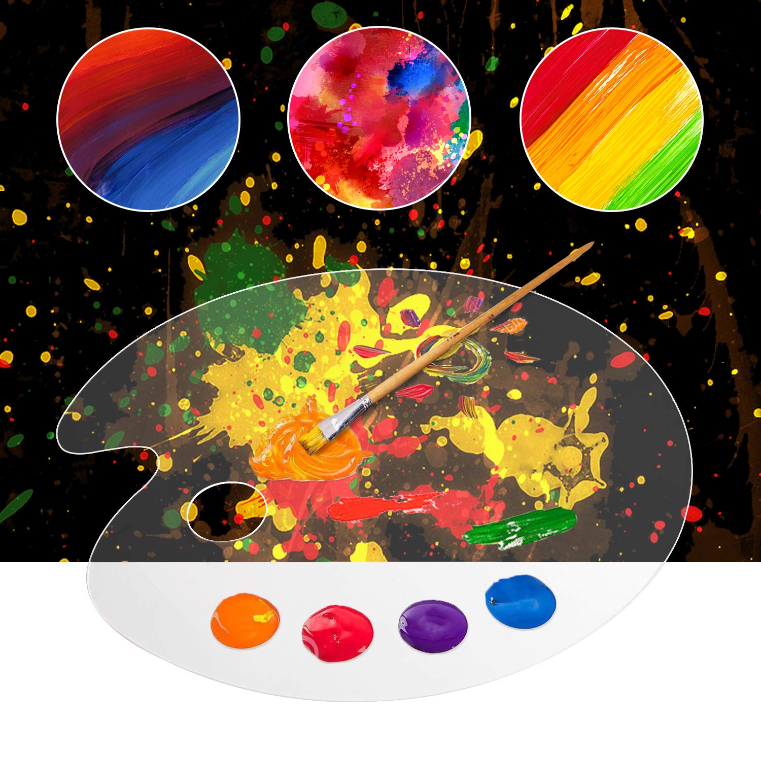 Clear Transparent Colour Palettes image 3