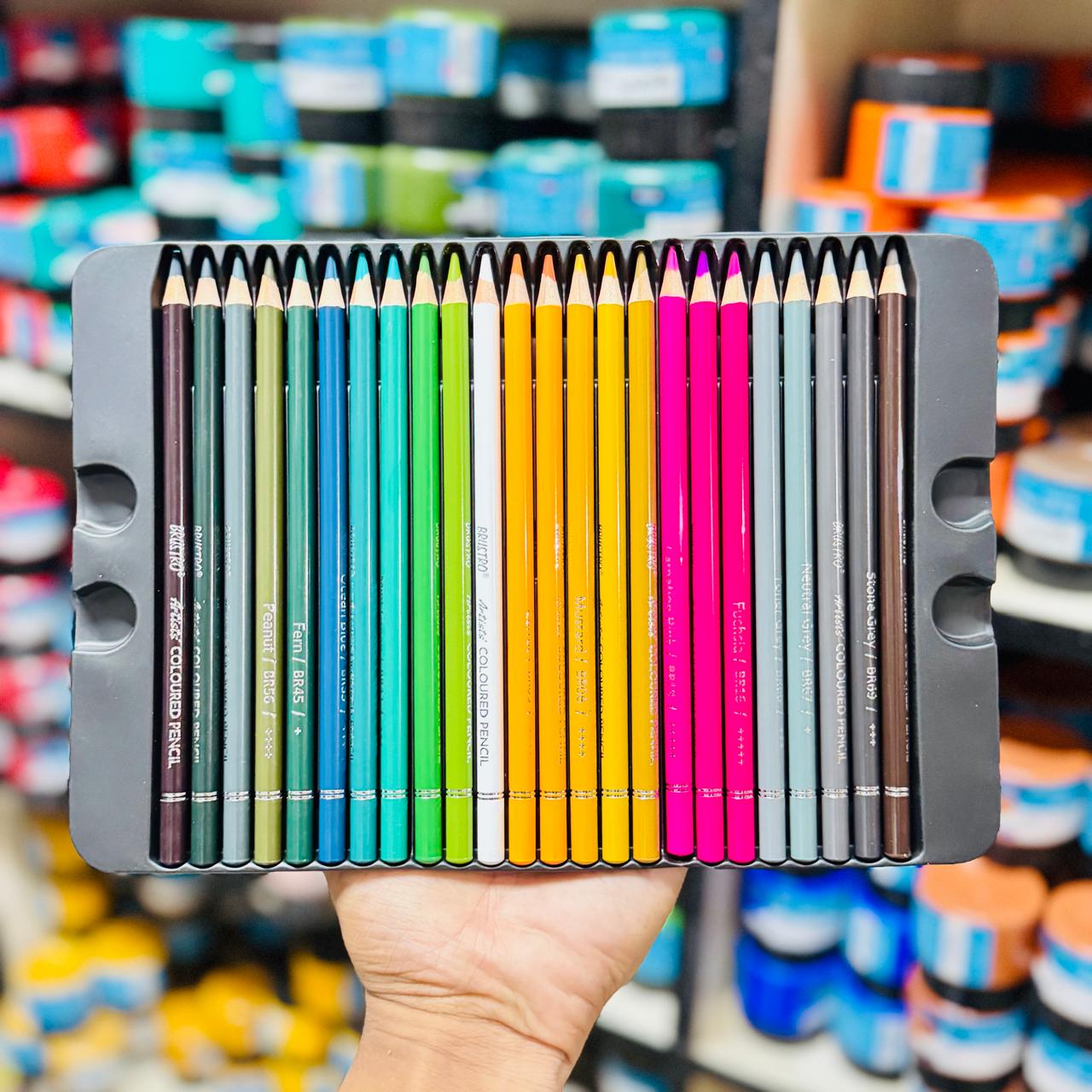 Brustro Artists Colour Pencils 72 Set (Soft 3.3 mm Cores) image 2