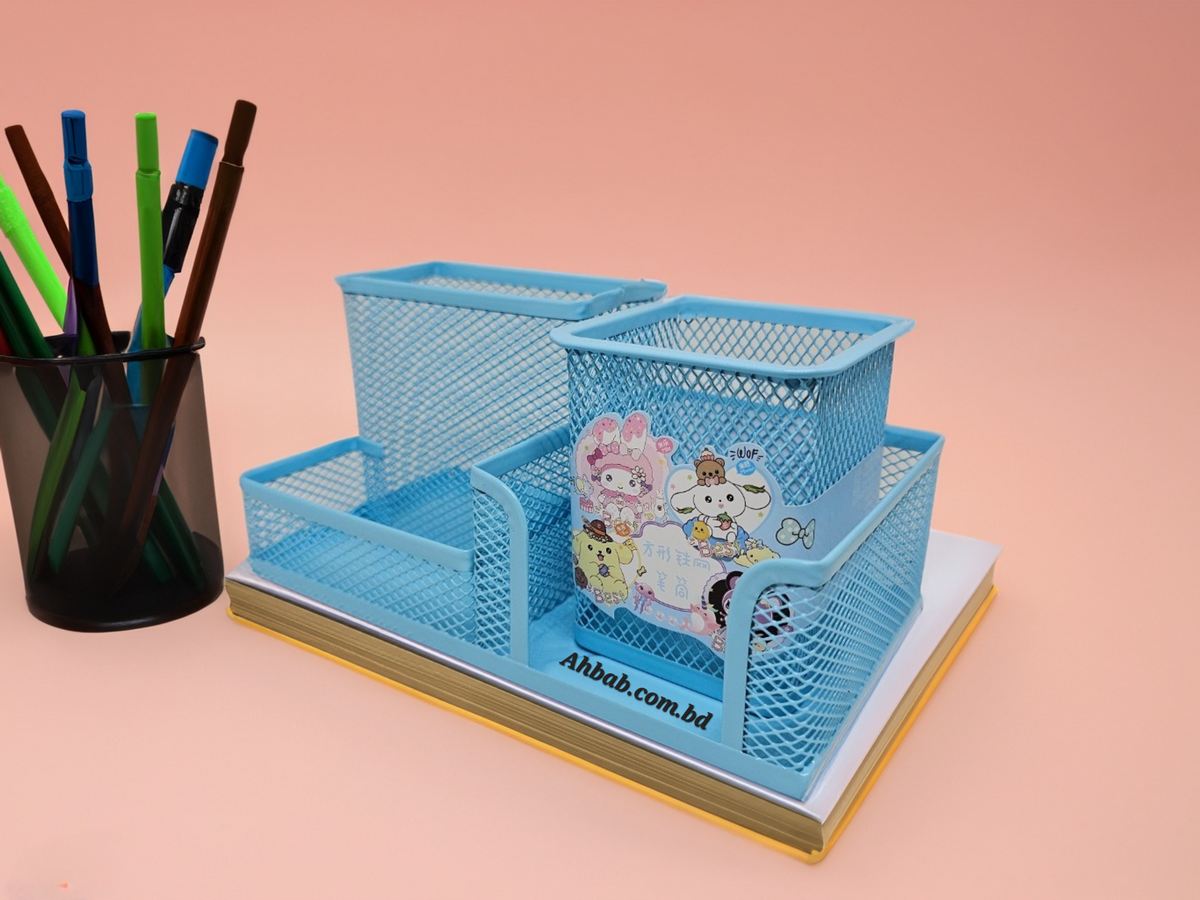 Kawaii Mesh Organizer + Pen Holder image 2
