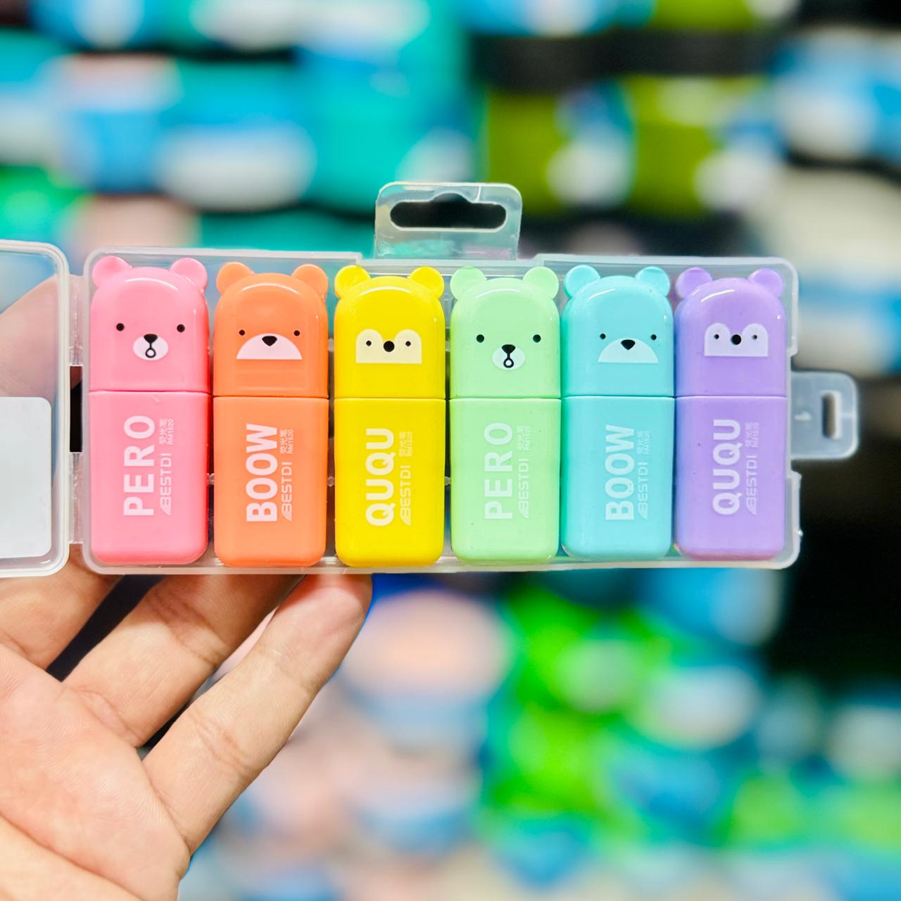 Boow Highlighter set 6pc image 2