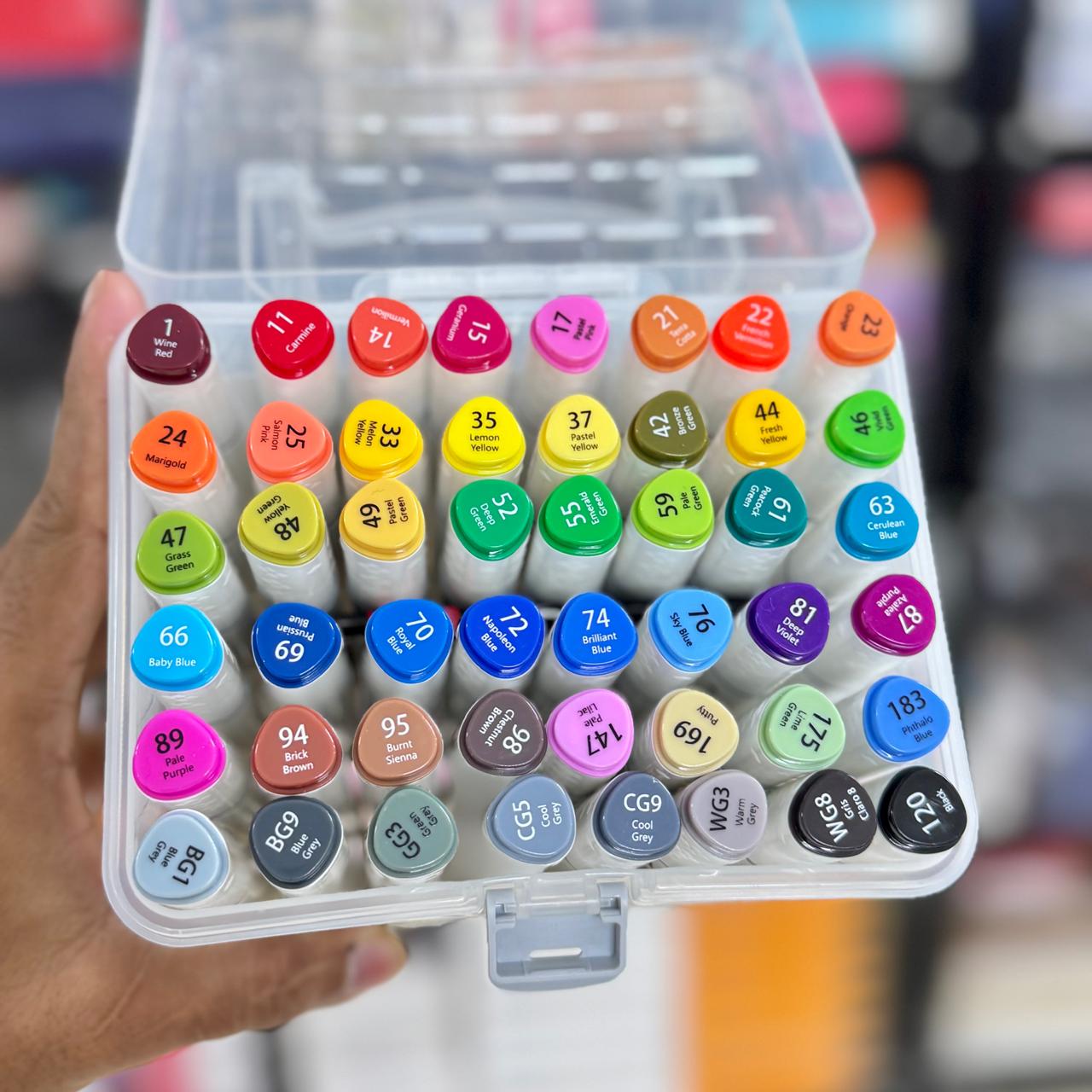 Deli Dual Tip Art Markers 48pc image 2