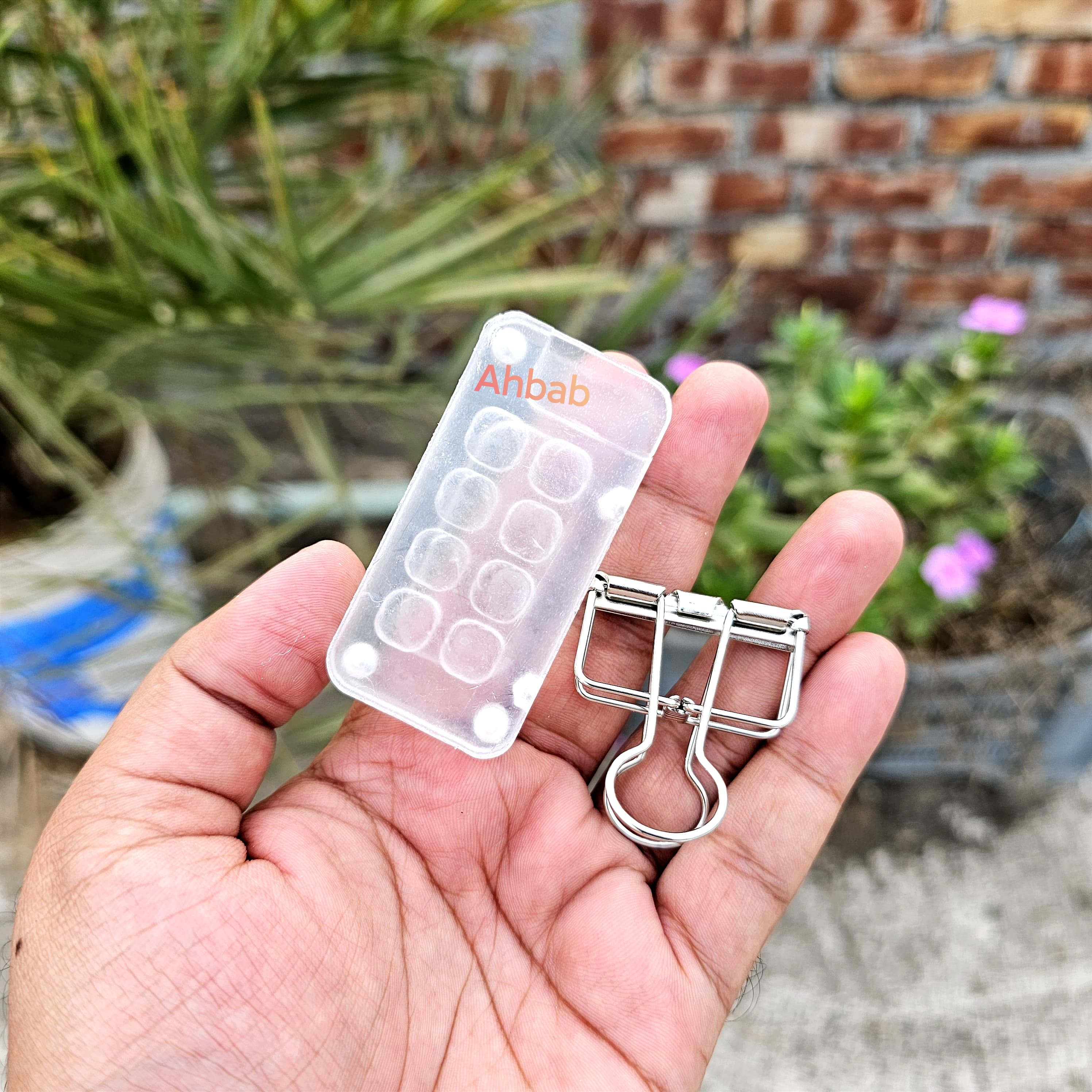 Mini 8 Grid Special Painting Colour Palette- Transparent image 2