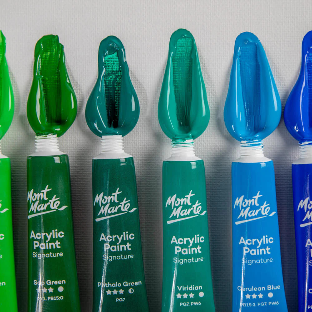 Mont Marte Acrylic Paints Set 24pc x 12ml image 3