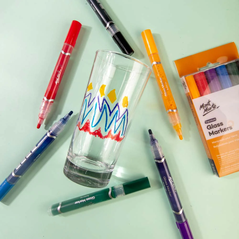 Mont Marte Glass Markers 6pc image 6
