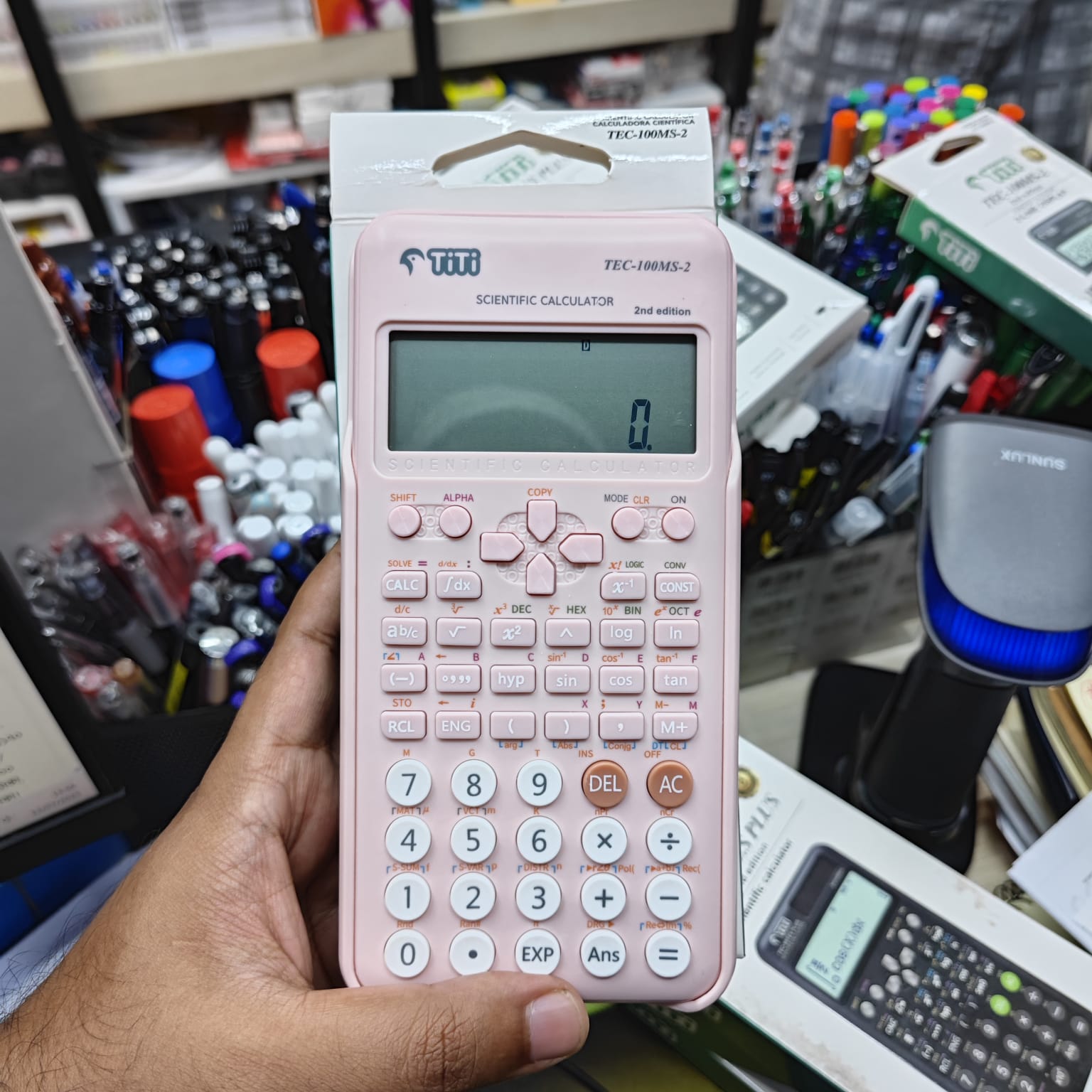 TiTi TEC-100MS  2nd edition  scientific calculator [ 3 YEARS WARRANTY] image 2