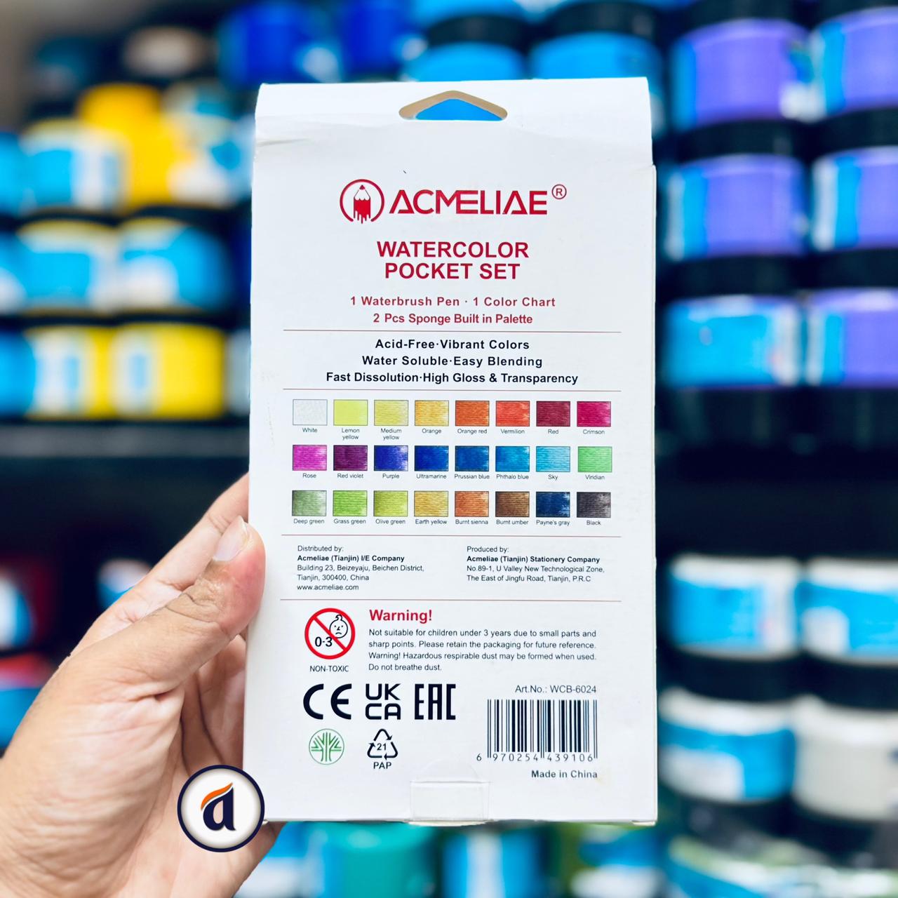 Acmeliae Watercolor Pocket Set 24pc image 5