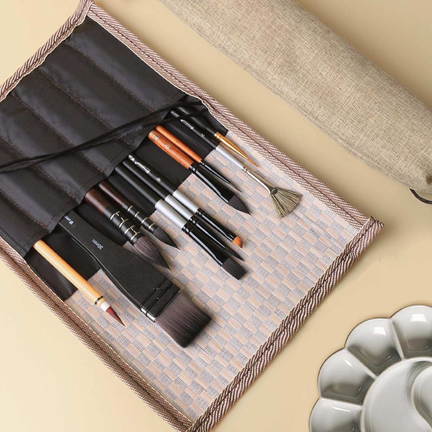 Giorgione Mixed natural Squirrel Brush Set G-777 image 4