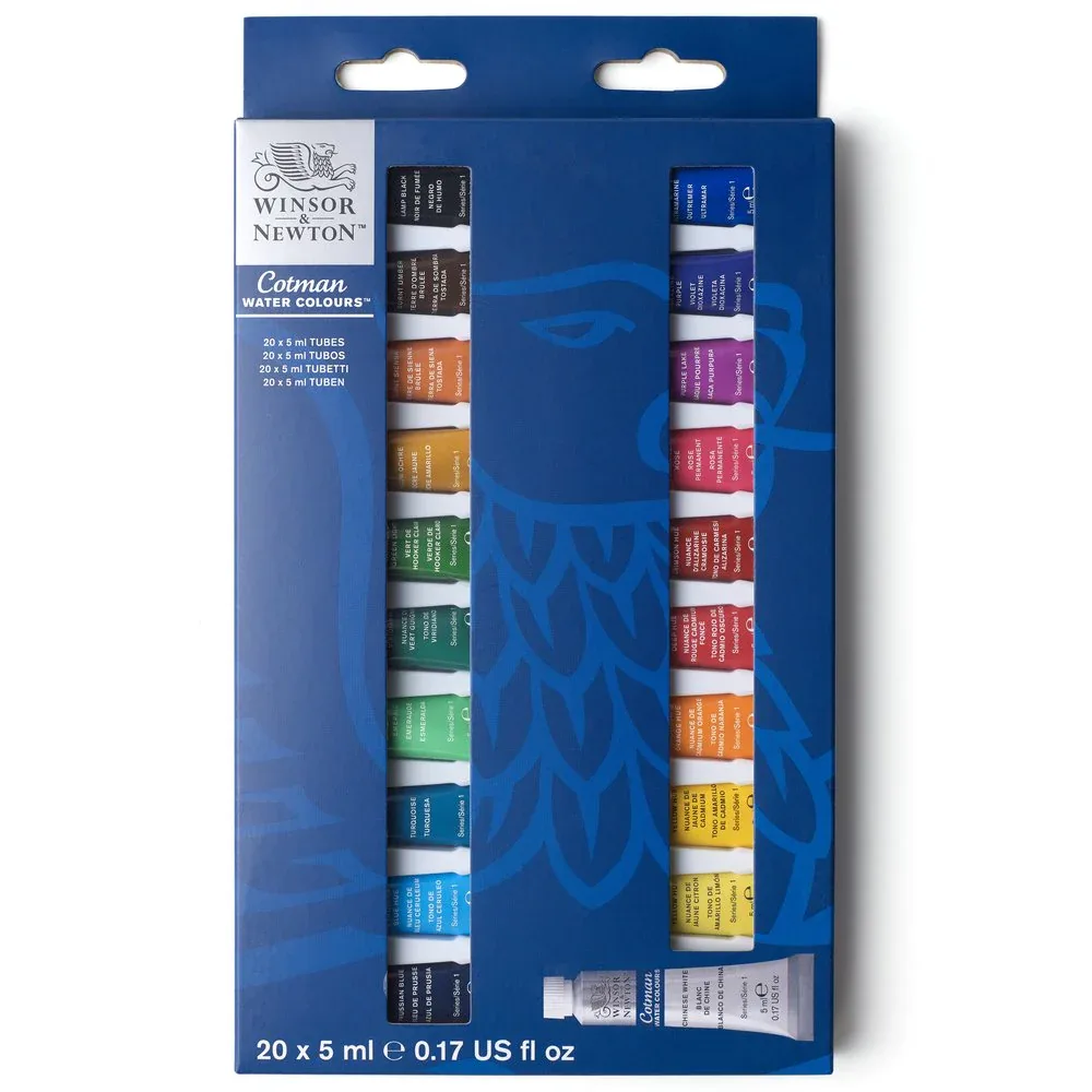 Winsor&Newton Cotman Watercolour Set  Cotman Watercolour Set 20x5ml image 3