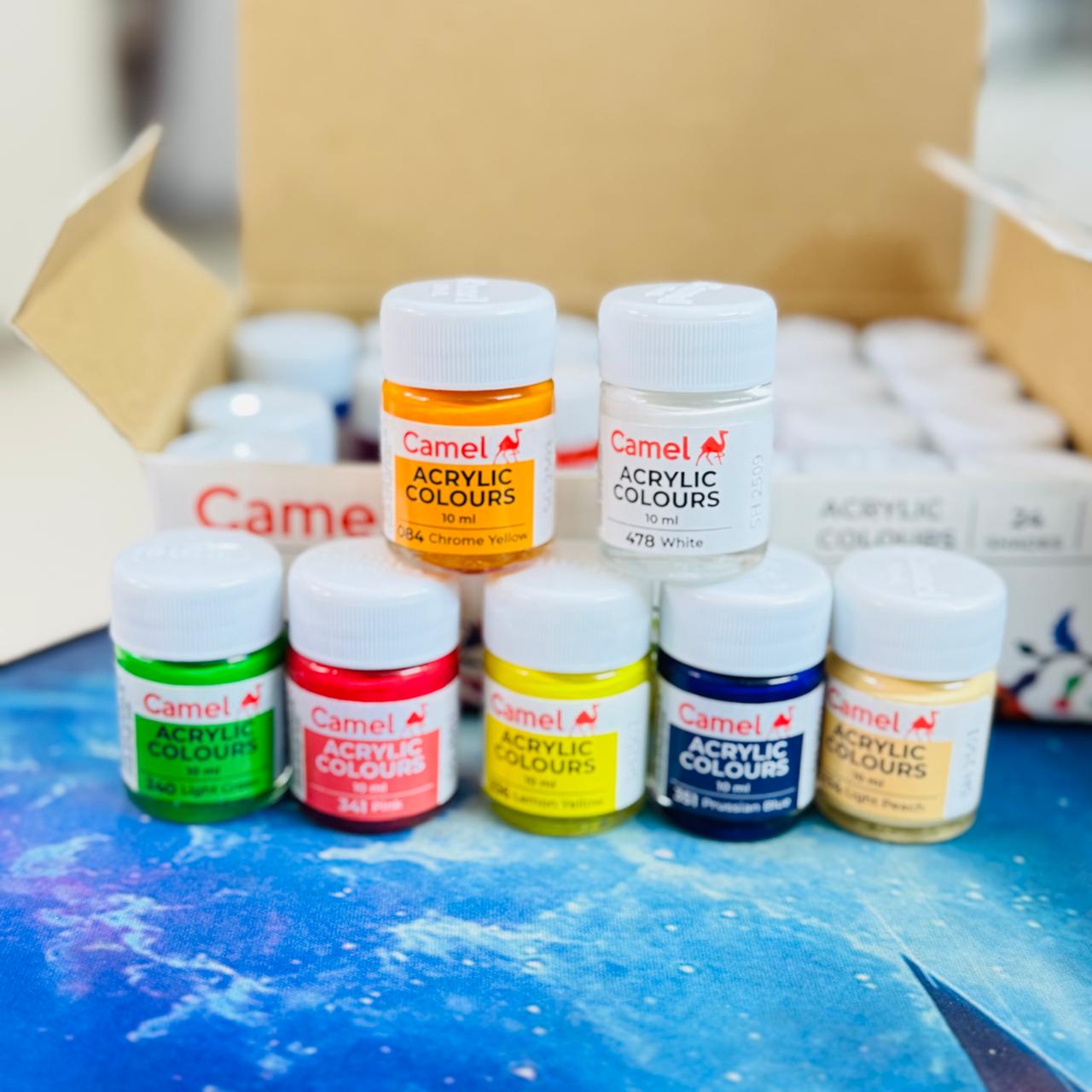Camel Acrylic Colour 10ml 24 Shades image 5