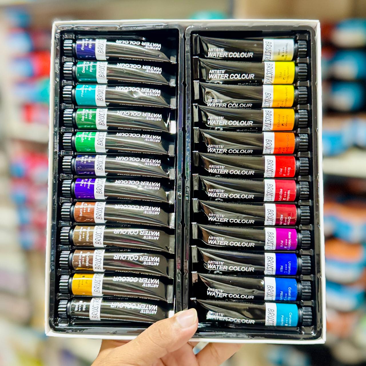 Brustro Artists Water Color Set 12ml x24pc Set image 2