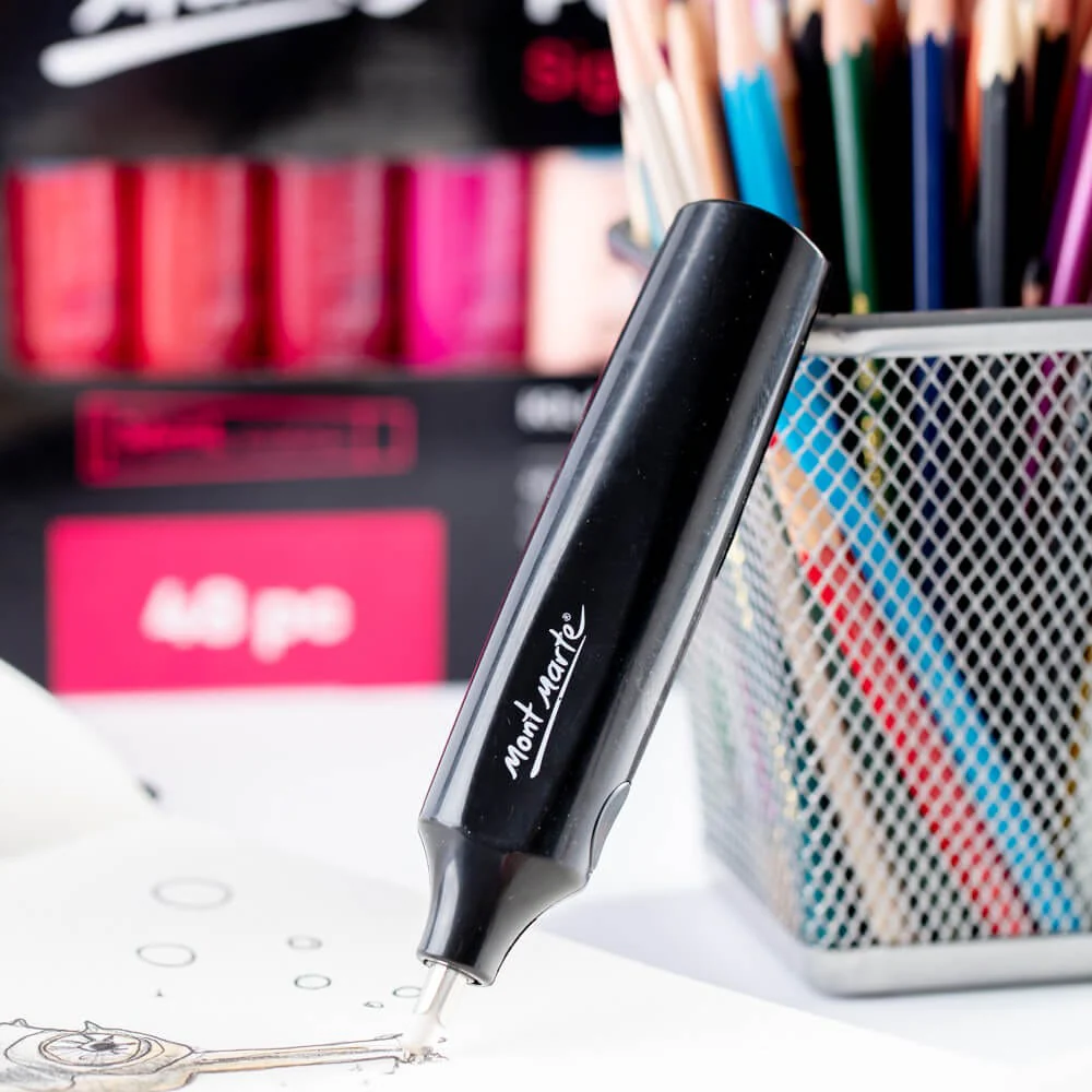 Mont Marte Electric Eraser with 30pce Erasers image 5