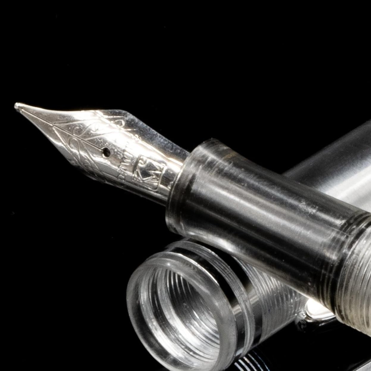 Ultra Flex KANWRITE Desire Fountain Pen Crystal Transparent, M image 2