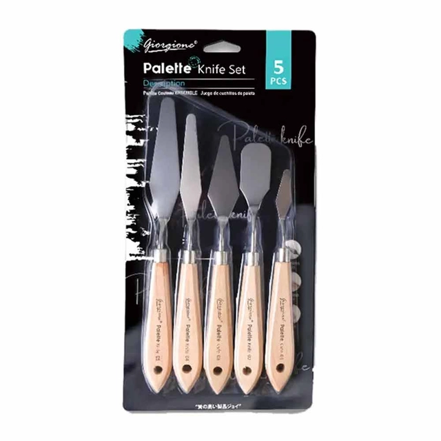 Giorgione Palette Knife Set 5pcs G-WD-05 image 2