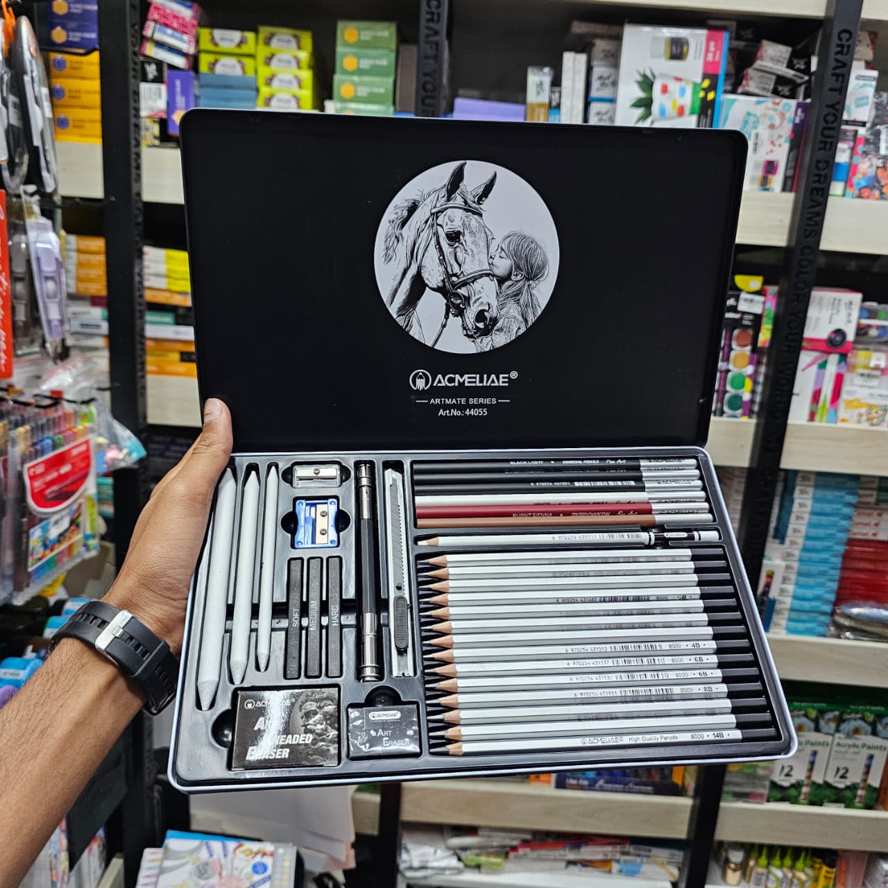 Acmeliae Premium Sketching And Drawing Art Set 33pc image 2