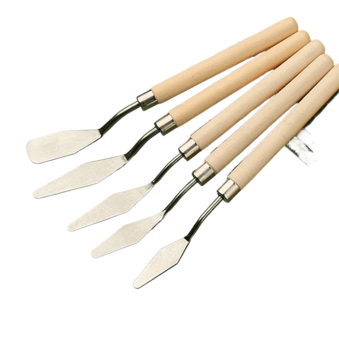 Keep Smiling Mini Palette Knife Set for Mixing Paints image 2