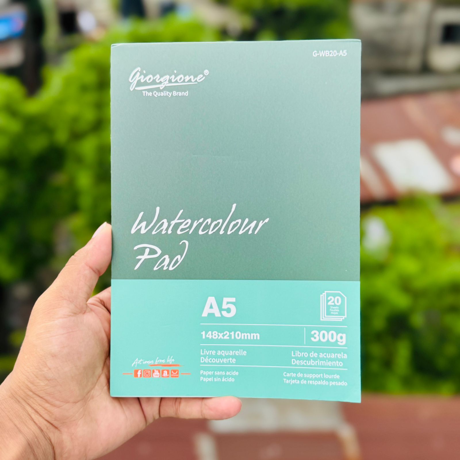 Giorgione Watercolour pad 300GSM 20 Sheets image 11