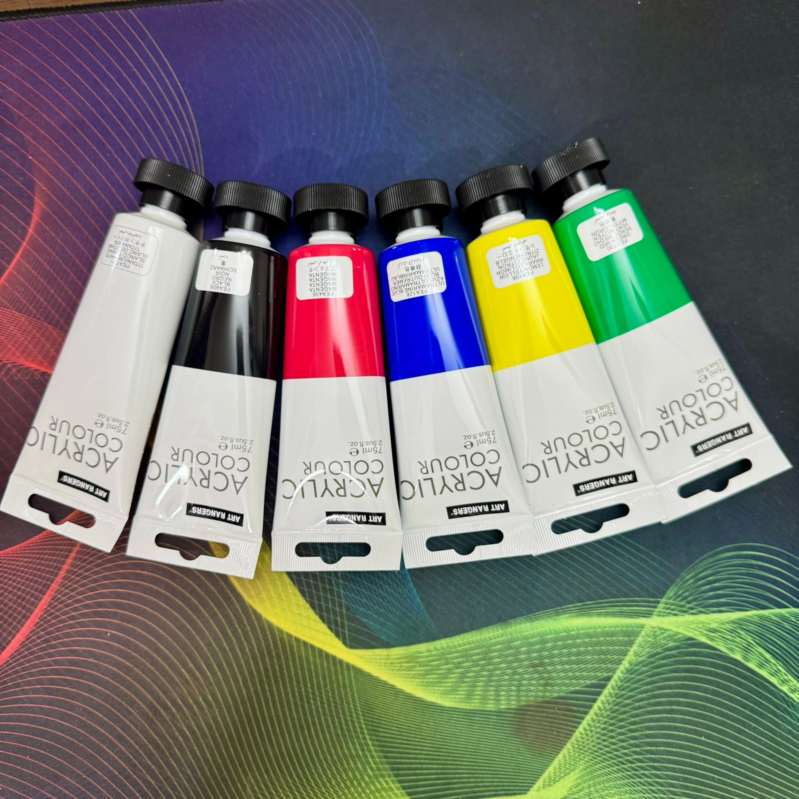 Art Rangers Acrylic Colour 6x75ml (PA32.06075.E) image 3