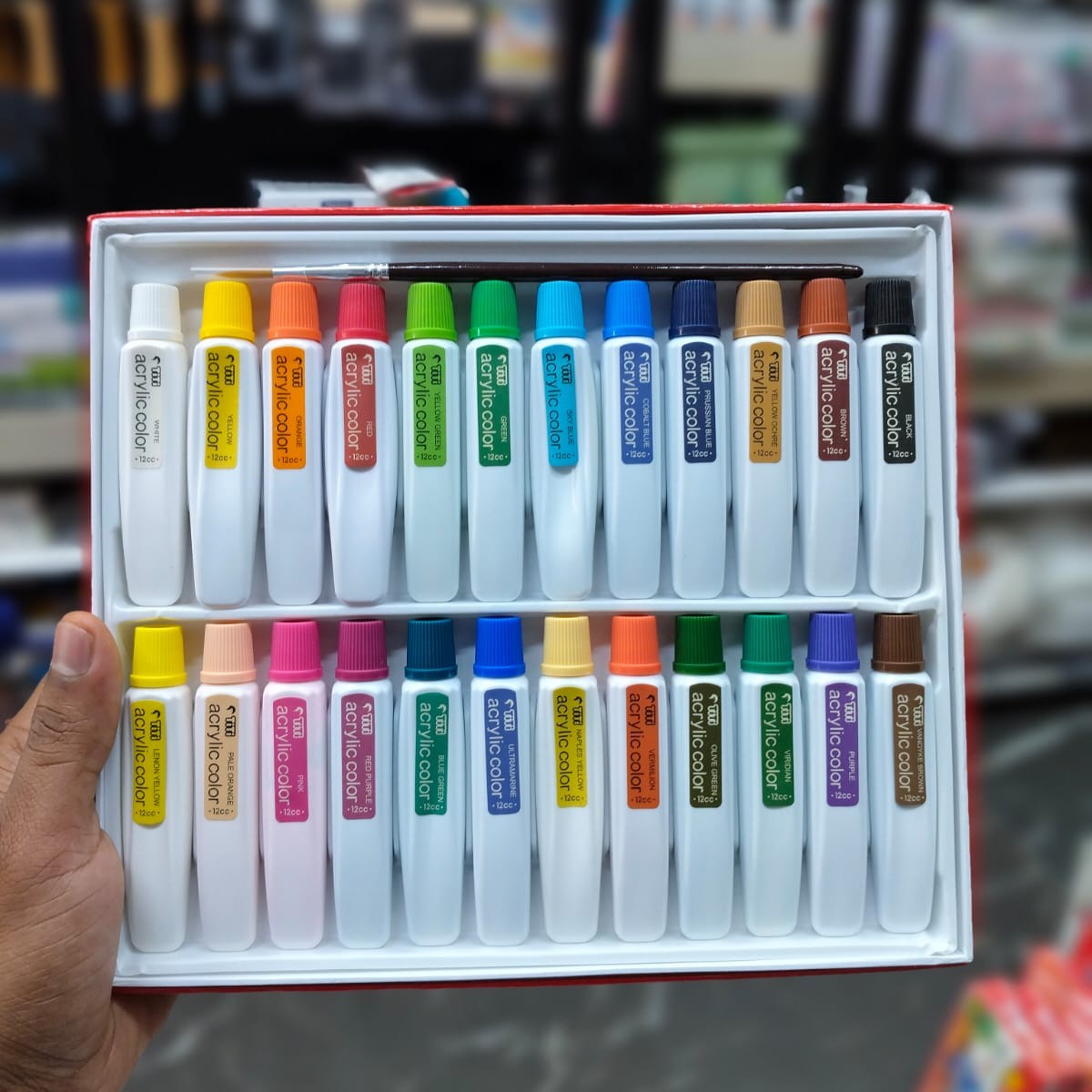 TITI – 24 Acrylic Colors (12ml) Set image 2