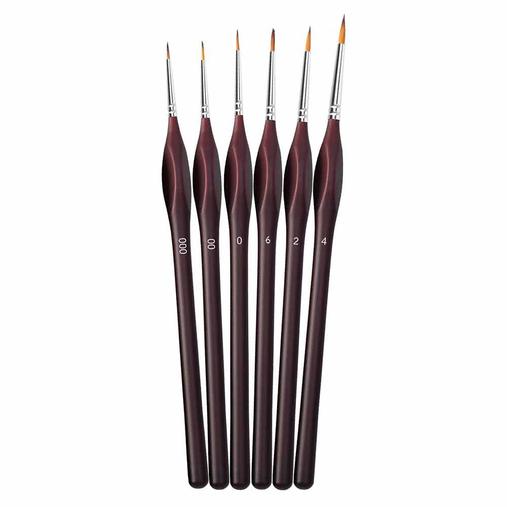 Giorgione Single Detail Liner Brush Size: 0, 00, 000, 2, 4, 6 image 2