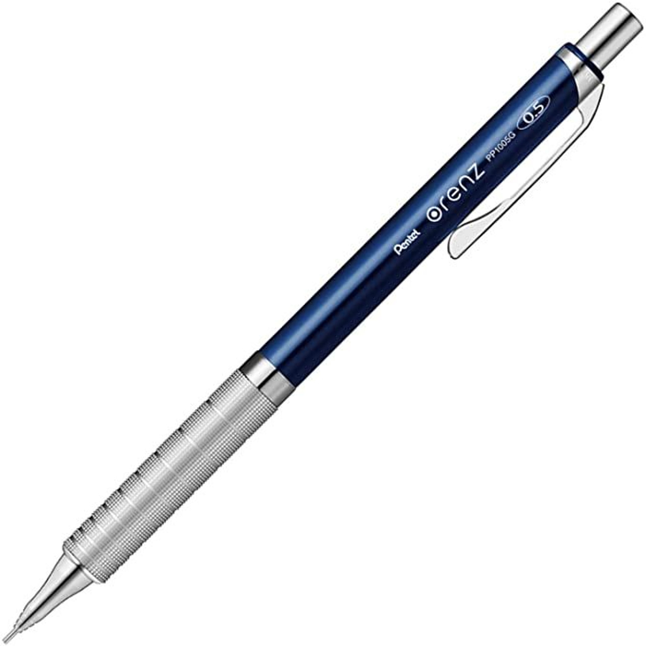 Pentel Orenz A. Mechanical Pencil 0.5 mm With Metal GRIP  1 Click Anti - Breaking Lead System image 2