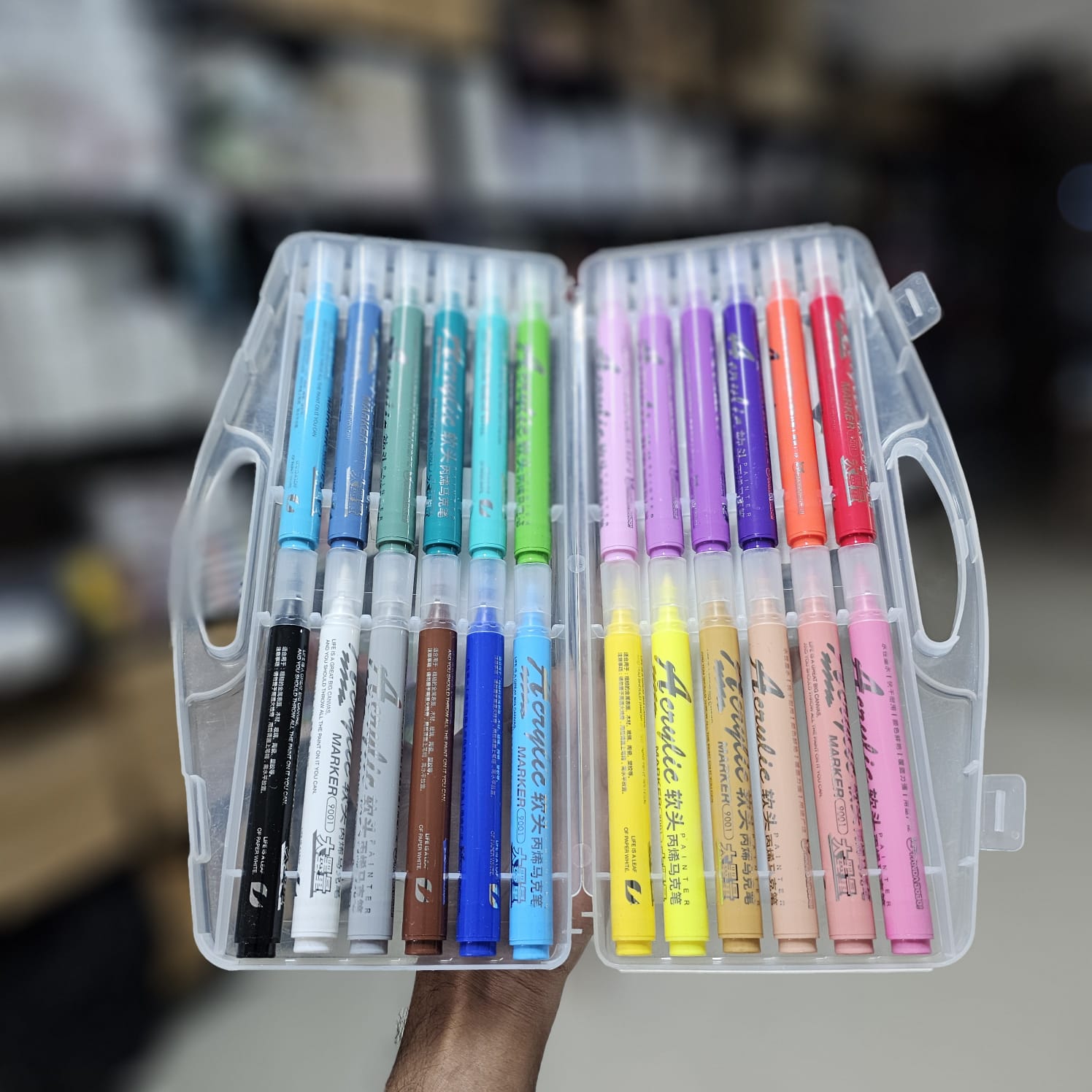 Panda Bobo Acrylic Marker 24pc image 2