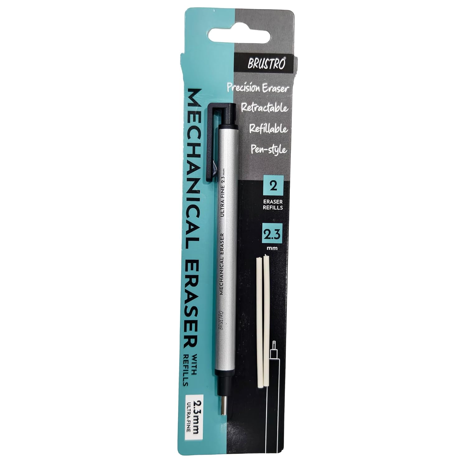 BRUSTRO Mechanical Precision Retractable Zero Eraser | 2.3mm image 3