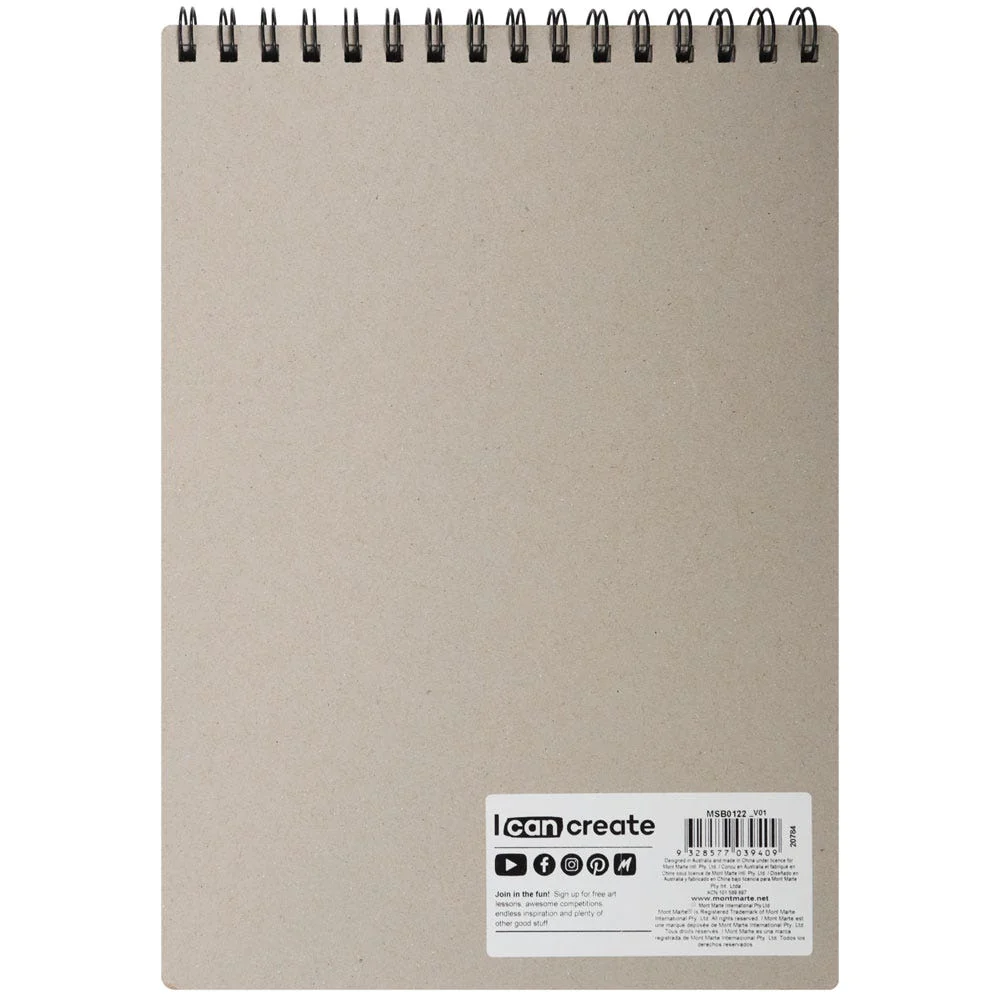Mont Marte Watercolour Book A5 (8.3 x 11.7in) 30 Sheets 190gsm image 5