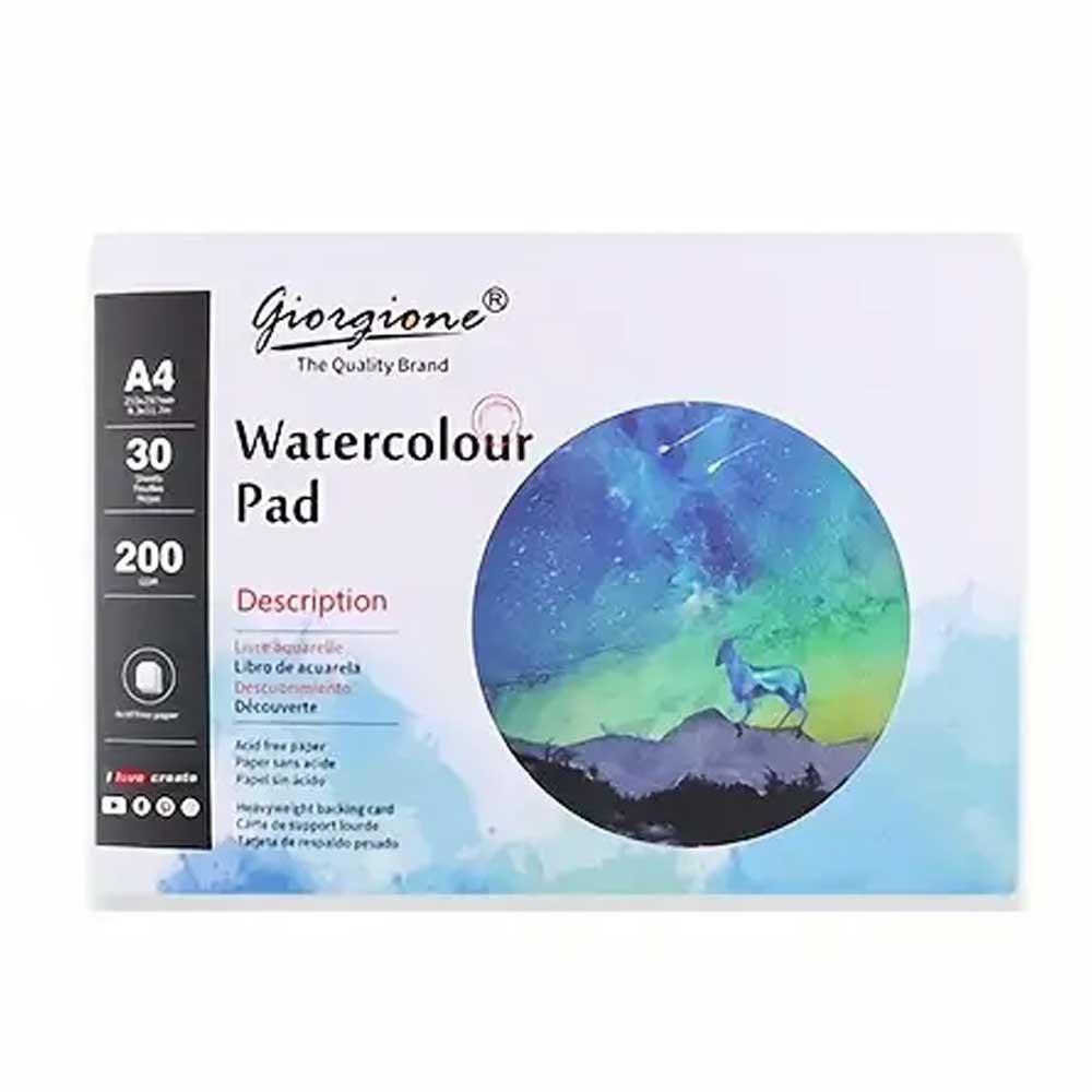 Giorgione Artist Watercolor Pad 200GSM image 7