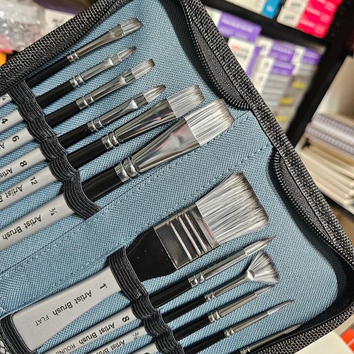 Giorgione Nylon Brush Set Wallet Pack of 13 pcs image 3