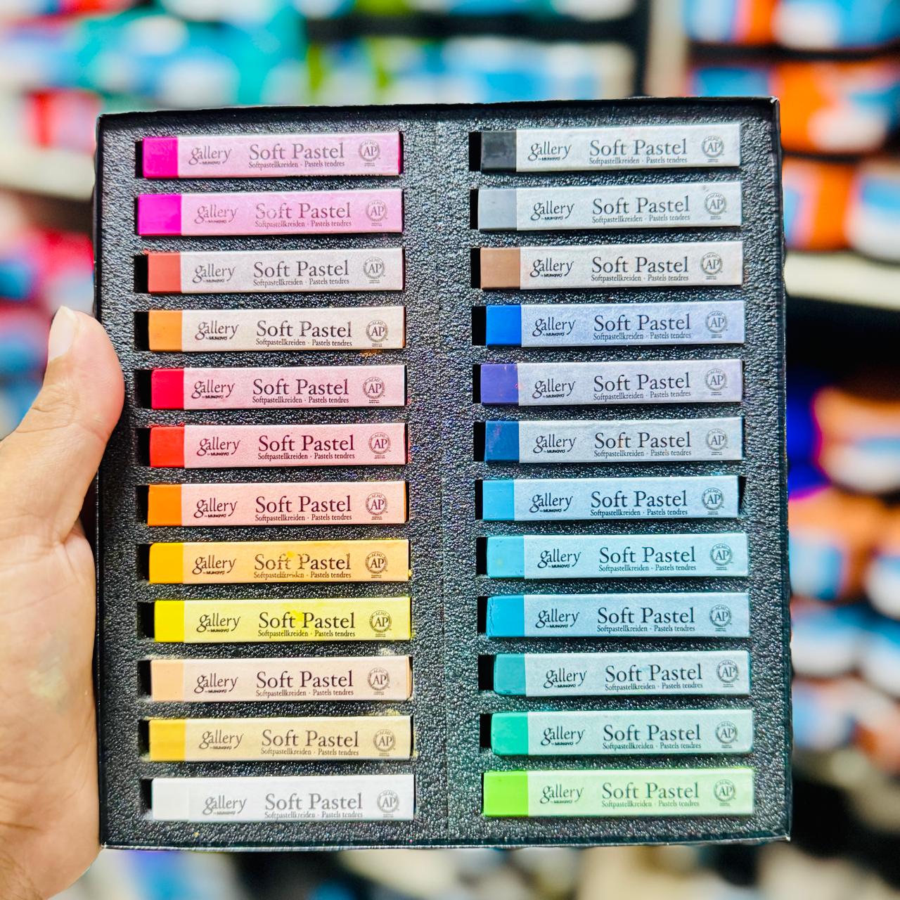 Mungyo Gallery Artists Soft Pastels 24 Colour Assorted image 2
