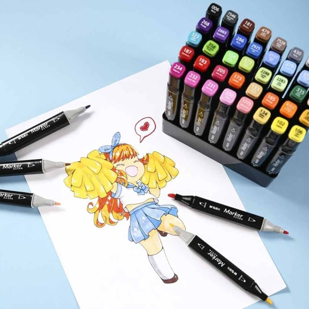 M&G Double Tip Art Markers 40pc image 2