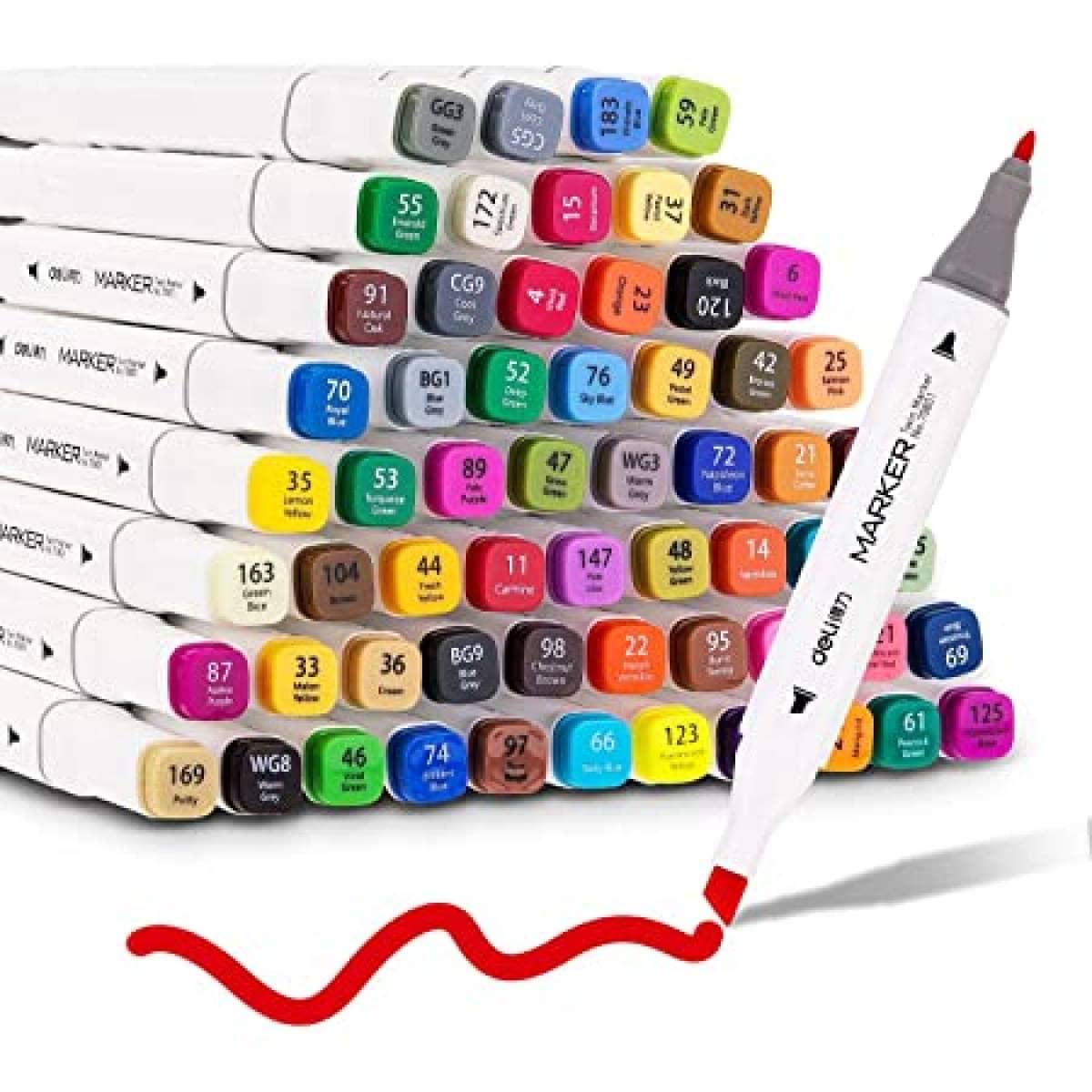 Deli Dual Tip Art Markers 36pc image 3