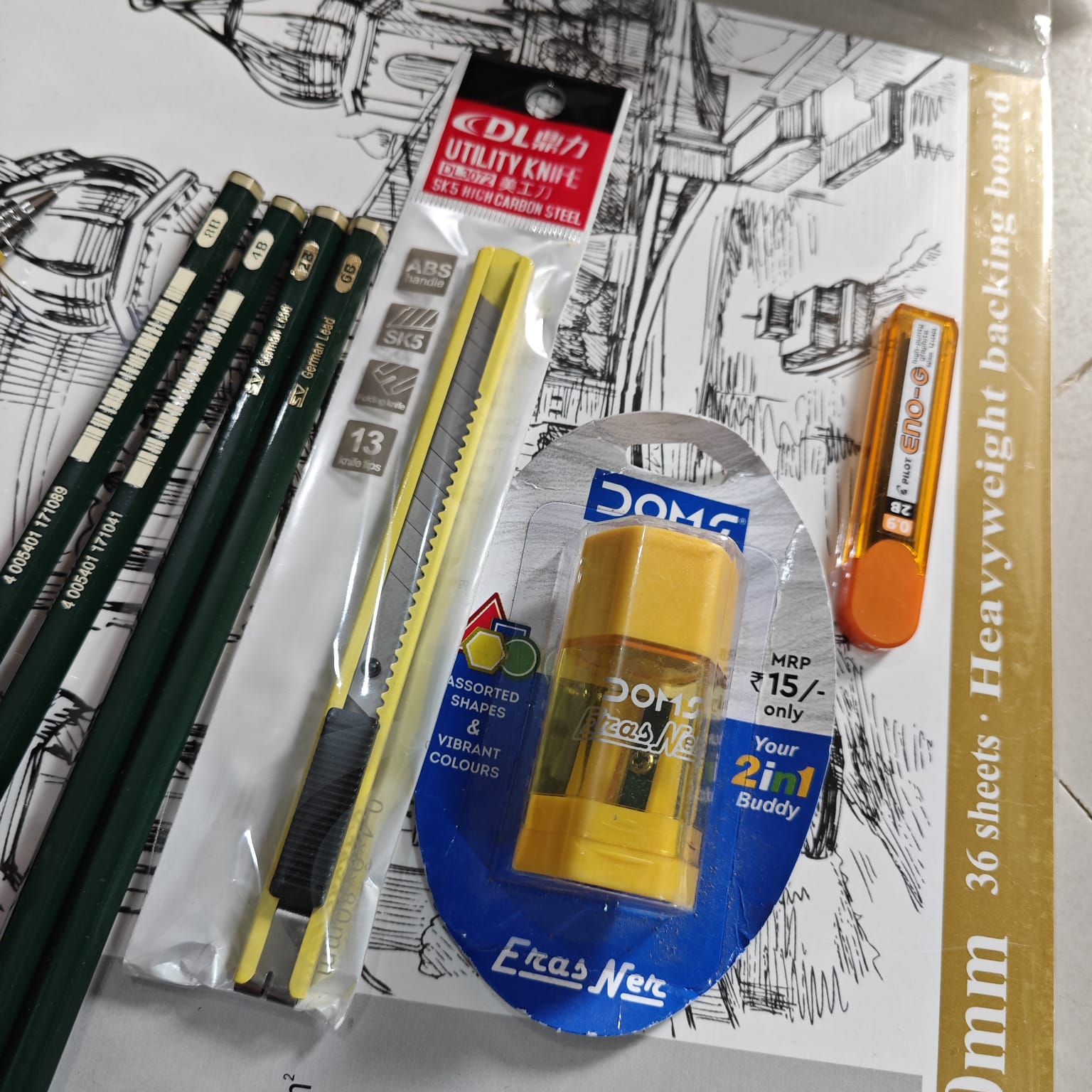 Sketching Combo Set For Akituki Of Farhina image 2