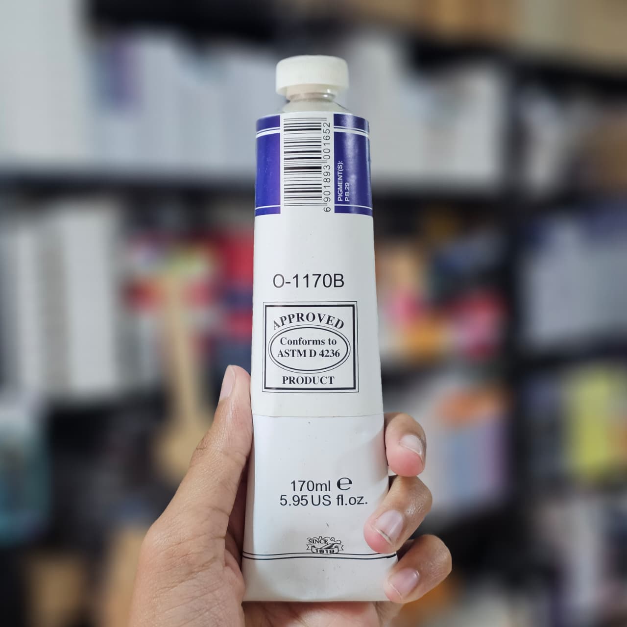 Maries Oil Color 170ml – Ultramarine image 2