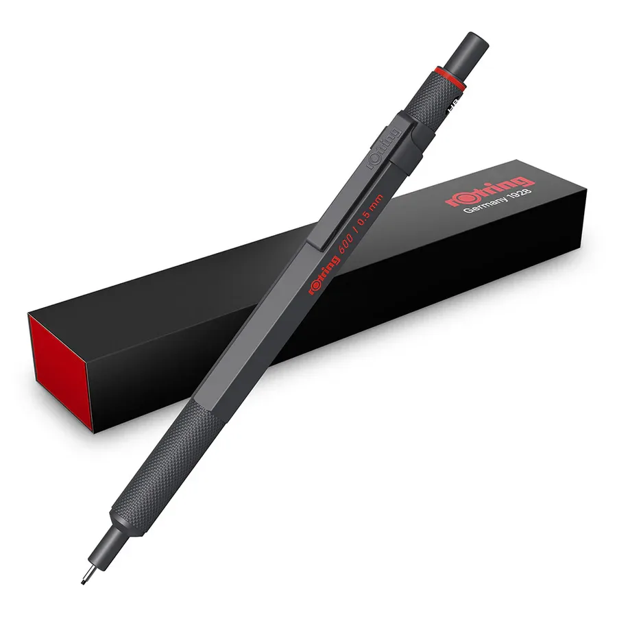 Rotring 600 Black Mechanical Pencil (0.5 MM) image 2