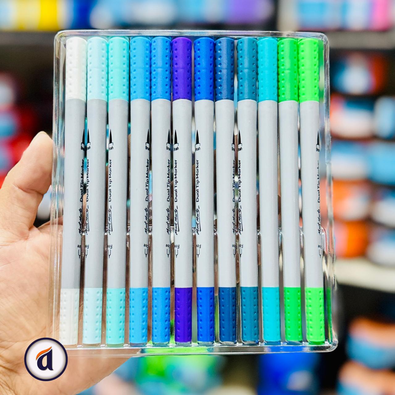 Mont Marte Dual Tip Brush/Fineliners 48pc image 2