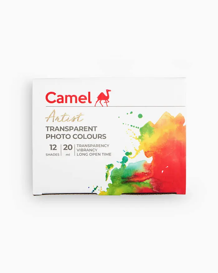Camel Transparent Photo Colours 12 pc set image 2