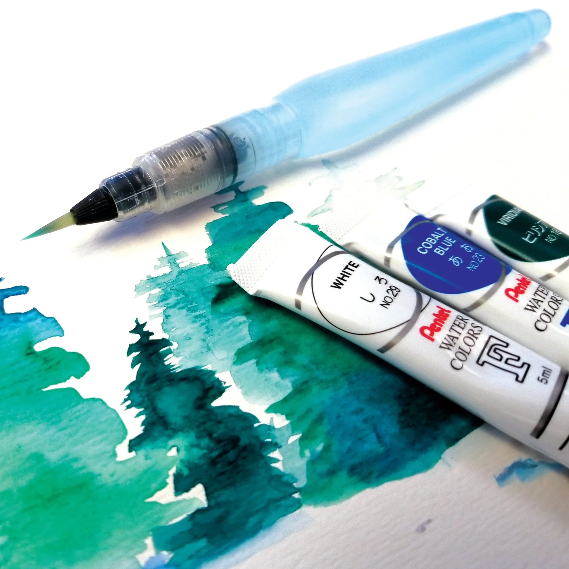 Pentel Water Color 5ml 12 Color Set  image 4