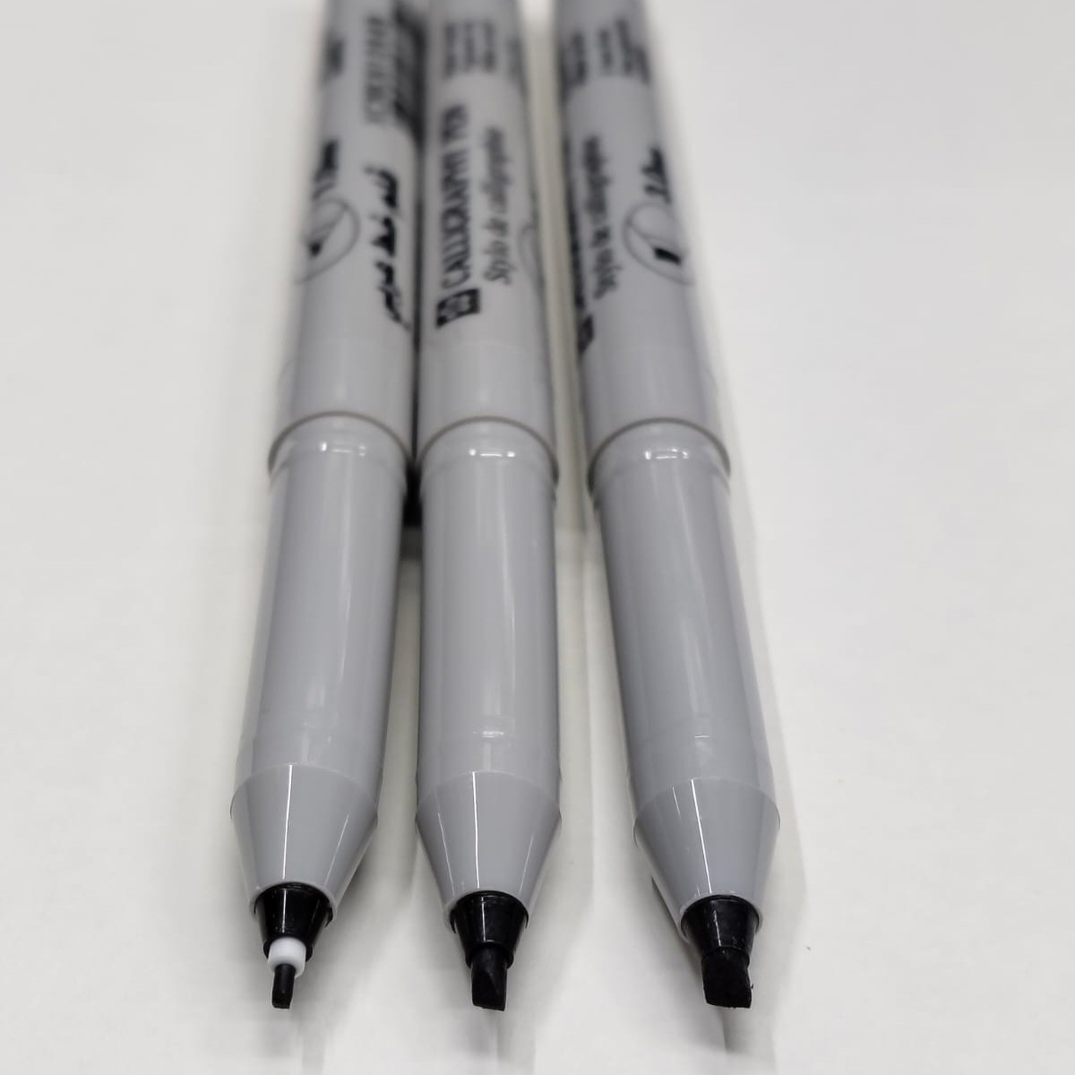 Sakura Calligraphy Pens Black Pack of 3 (1mm, 2mm, 3mm) image 5