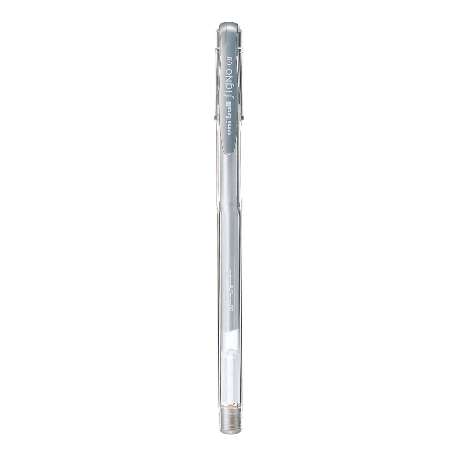 Uniball Signo Gel Pen - Sliver 0.8 ( Pack of 1 ) image 2