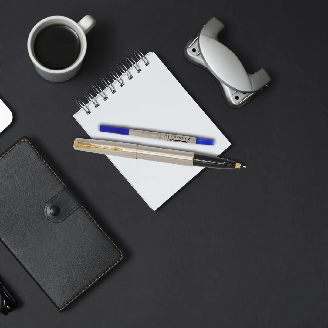 Parker Quink Rollerball Pen Refill | Fine Tip 0.5mm with Navigator Technology | Blue Ink | image 3