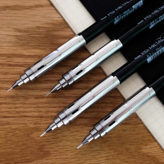 Pentel PG-Metal 350 Drafting Pencil (0.5mm) - Black - PG315-A image 3