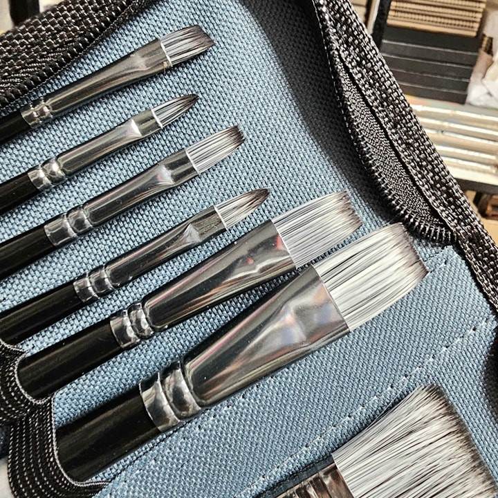 Giorgione Nylon Brush Set Wallet Pack of 13 pcs image 4