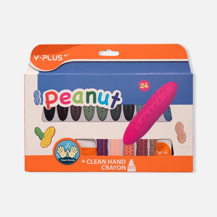 Y-Plus+ Peanut 24 Pcs Crayon image 3