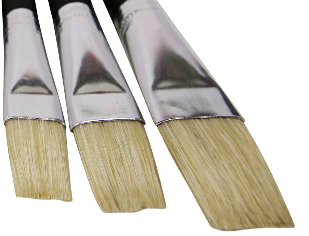 Mont Marte Studio Artist Brushes 12pce Flat 1-12 image 3