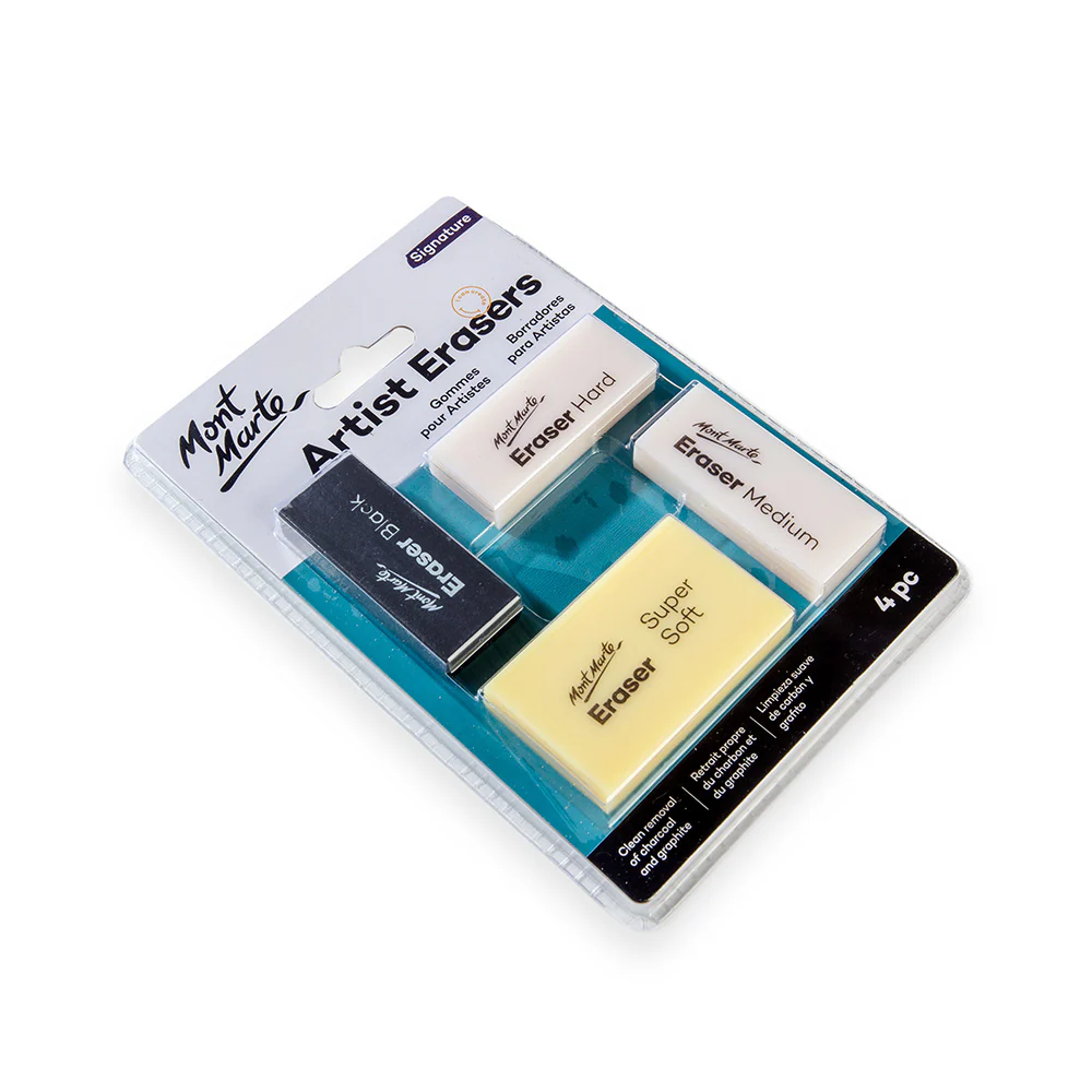 Mont Marte Artist Erasers 4pc image 2