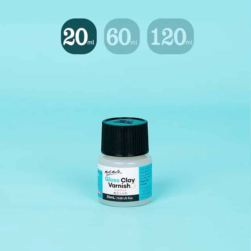 Mont Marte Gloss Clay Varnish 20ml/ 60ml/ 120ml image 4