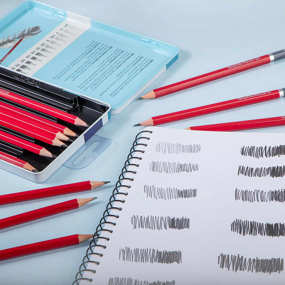 Mont Marte Graphite Pencils 12pc image 6